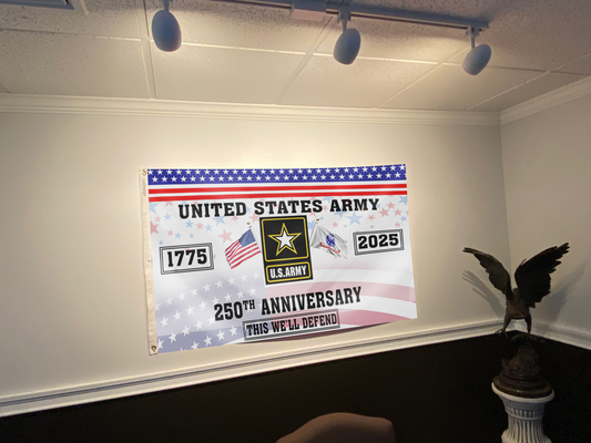 Army 250th Anniversary Flag