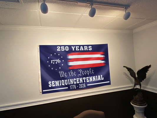 American 250 Years Semiquincentennial Flag